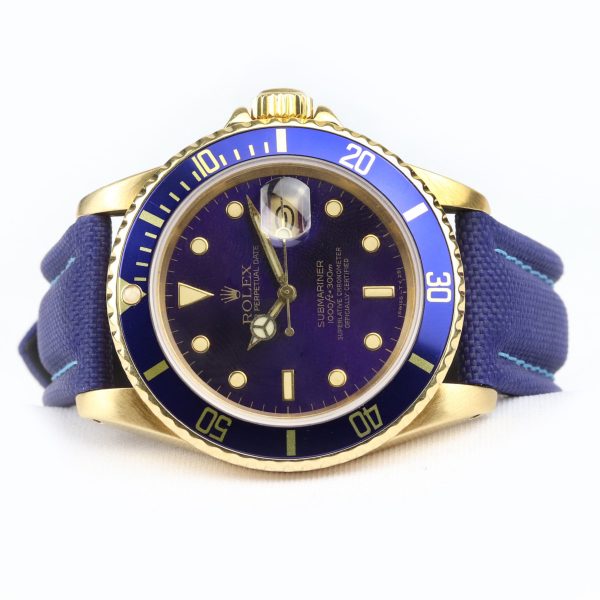 Rolex Oyster Perpetual Date Submariner 18ct Yellow Gold Ref 16808