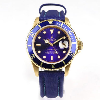 Rolex Oyster Perpetual Date Submariner 18ct Yellow Gold Ref 16808