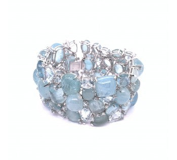 369.00ct Aquamarine Bracelet