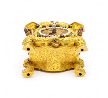 Antique Georgian Gold Carriage Clock