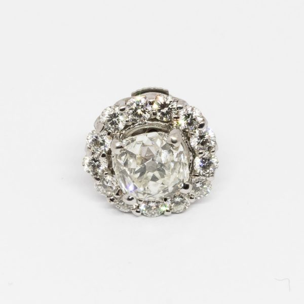 Diamond Cluster Earrings, 7.90ct