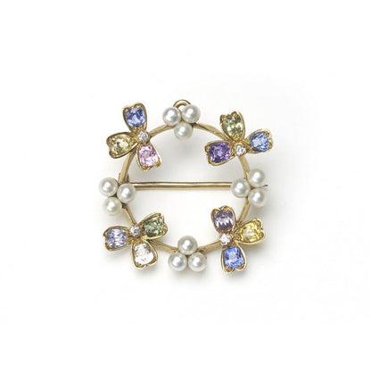 Tiffany and Co. Gem Set Pendant Brooch