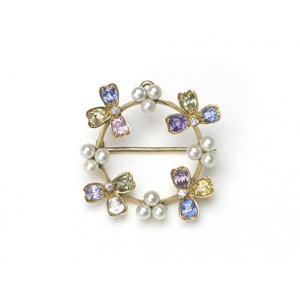 Tiffany and Co. Gem Set Pendant Brooch
