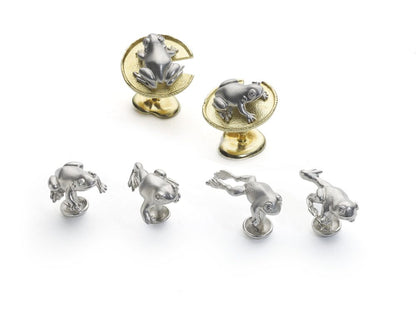 Diamond Gold Platinum Frog Dress Set