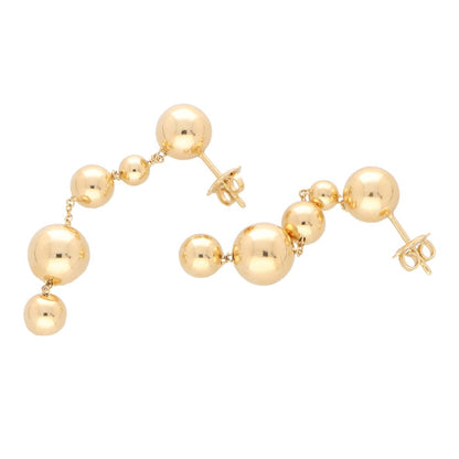 Tiffany and Co 18ct Yellow Gold Ball Drop Earrings