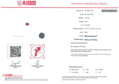 2ct Ruby and Diamond Cluster Stud Earrings