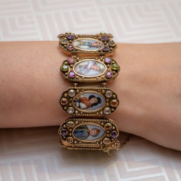 SWISS ENAMEL CANTONS BRACELET