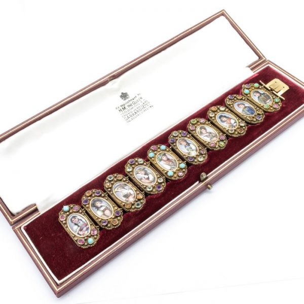 SWISS ENAMEL CANTONS BRACELET