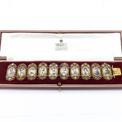 SWISS ENAMEL CANTONS BRACELET