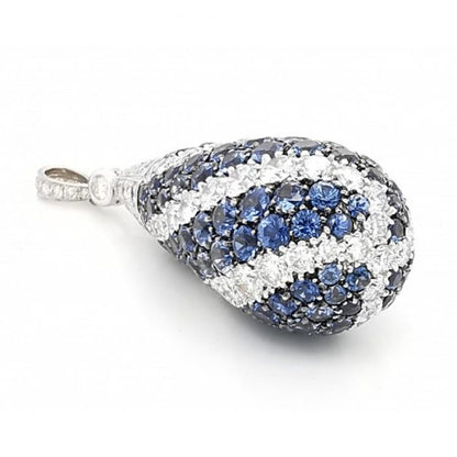 Sapphire & Diamond Pendant
