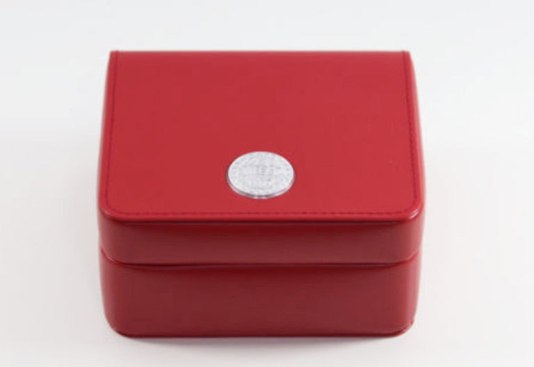 Omega Seamaster, Olympic Limited Edition. Box & Papers red dial watch Vancouver red bezel