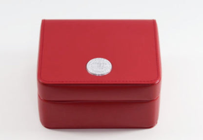 Omega Seamaster, Olympic Limited Edition. Box & Papers red dial watch Vancouver red bezel