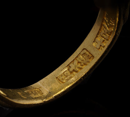 Chinese 7.30ct Oval Citrine Solitaire Statement Ring in 12ct Yellow Gold