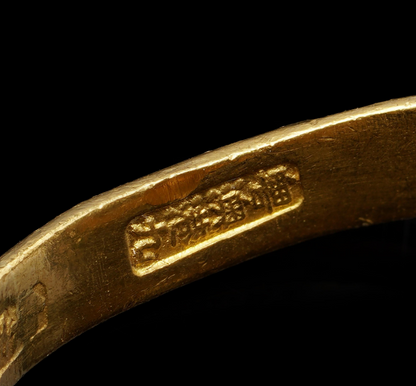 Chinese 7.30ct Oval Citrine Solitaire Statement Ring in 12ct Yellow Gold