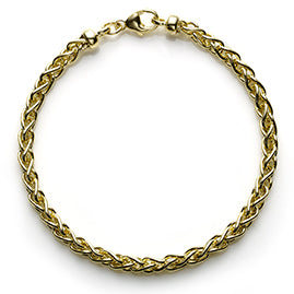 Spiga Link Gold Bracelet