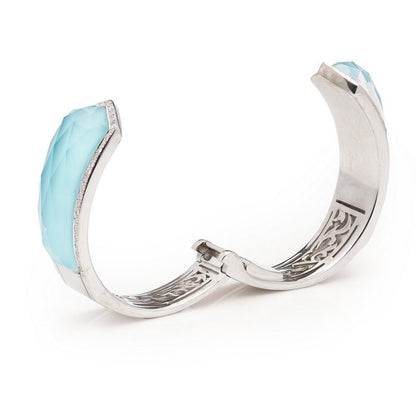 Stephen Webster Crystal Haze Quartz and Diamond Bangle Bracelet