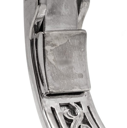 Stephen Webster Crystal Haze Quartz and Diamond Bangle Bracelet