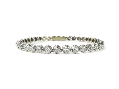 Antique Victorian Diamond Line Bracelet