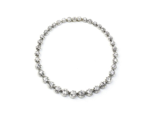 Antique Victorian Diamond Line Bracelet