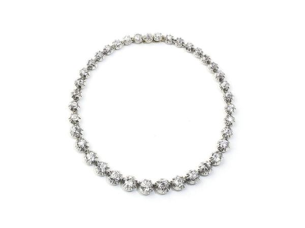 Antique Victorian Diamond Line Bracelet