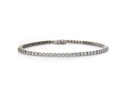 Diamond Line Bracelet, 1.85cts
