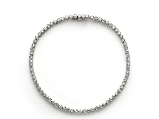 Diamond Line Bracelet, 1.85cts