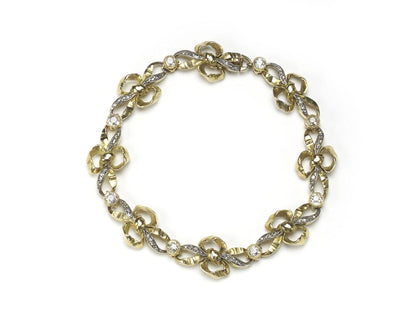 Diamond Bow Bracelet