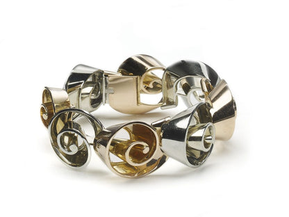 Vintage Yellow & White Gold Bracelet