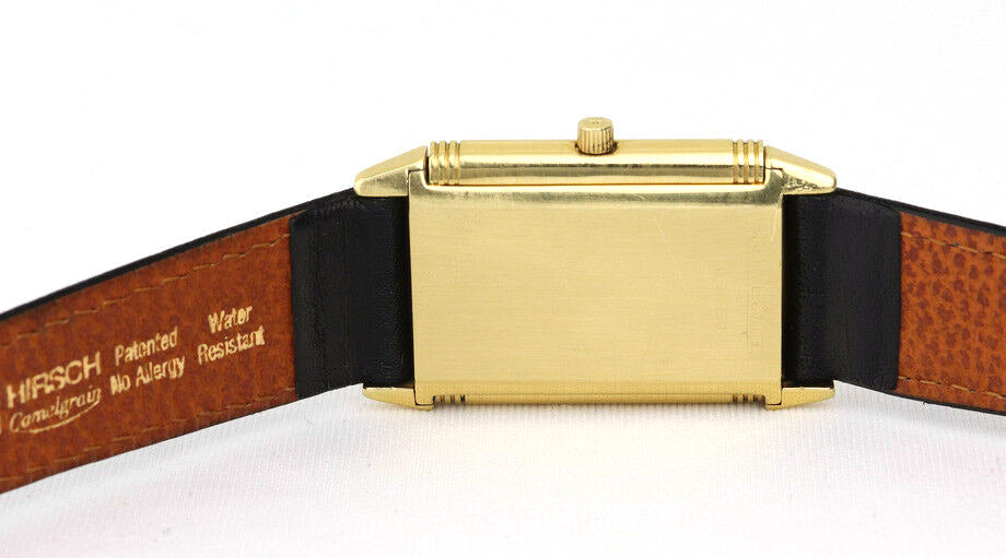 Gent's Reverso gold watch