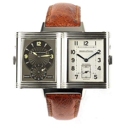 Gentlemen's Jaeger LeCoultre Reverso Grande Taille Deface Stainless Steel
