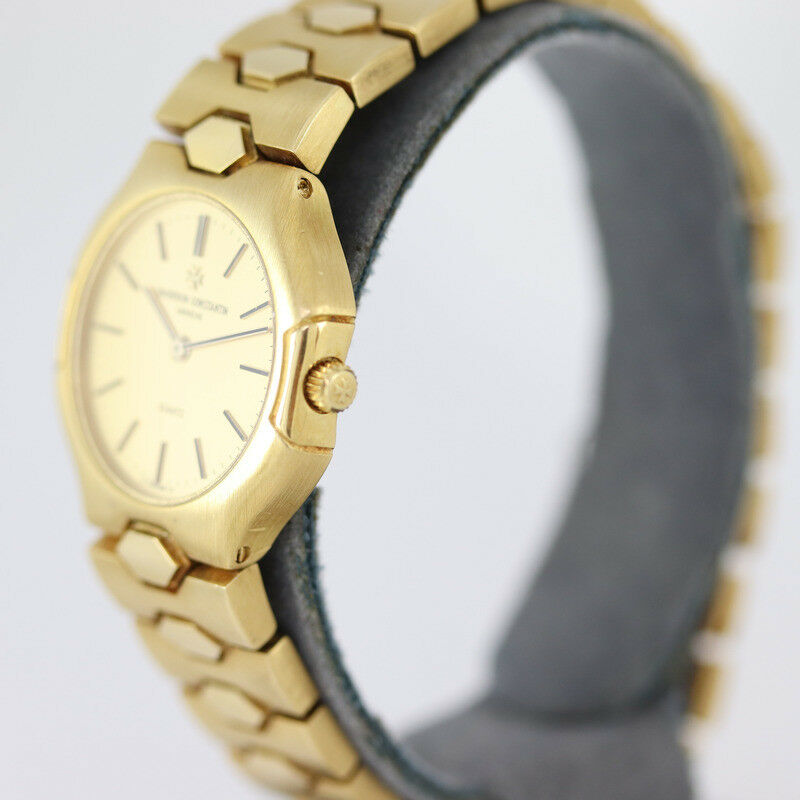 Ladies' Vacheron Constantin 333, 18ct Yellow Gold Quartz Wrist Watch, on an 18ct yellow gold bracelet with a double fold concealed clasp