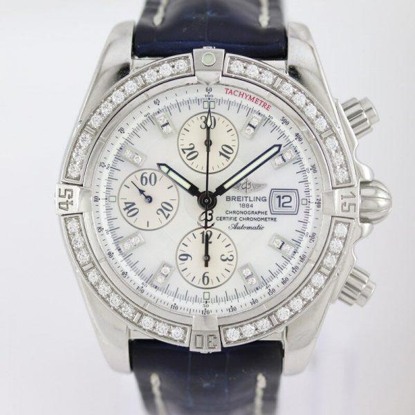 Breitling Chronomat Evolution Diamond 44mm Automatic, Box and Papers