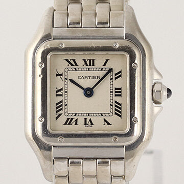 Cartier Panthere Ladies 18ct White Gold Bracelet Quartz Watch