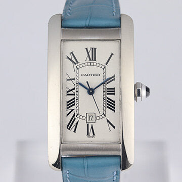 Cartier Tank Americaine Midsize 18ct White Gold 1726 Automatic