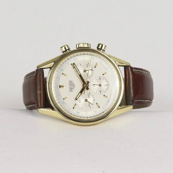 Tag Heuer Carerra Re-Edition Chronograph 18ct Gold Watch