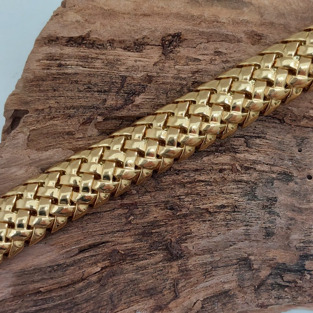 Tiffany and Co Vannerie 18ct Yellow Gold Bracelet