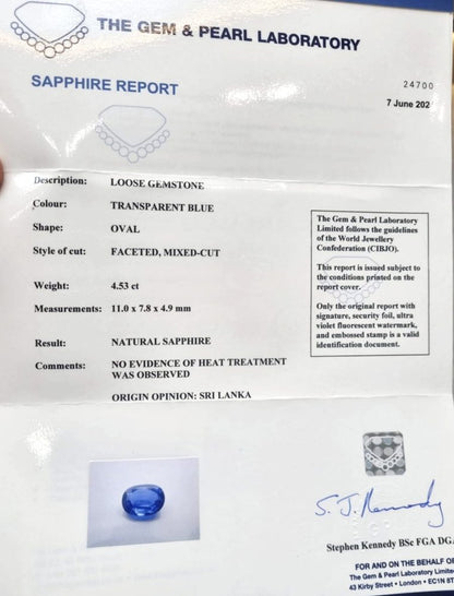 Chaumet 4.53 Carat Sapphire And Diamond Cluster Ring In 18 Carat White Gold