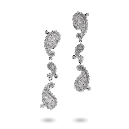 Carrera y Carrera Day and Night Earrings with Onyx Drops