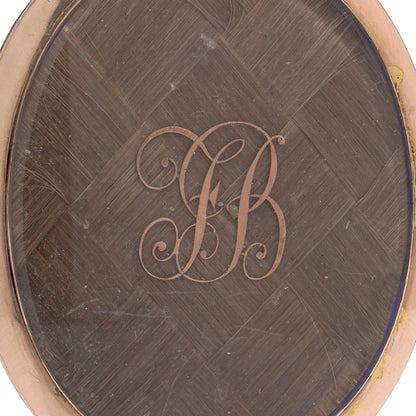 Early Victorian 9 Carat Gold Mourning Pendant And Cameo