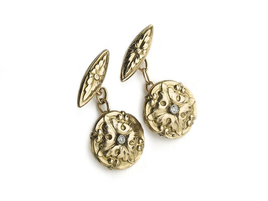 Antique Victorian Gold Cufflinks