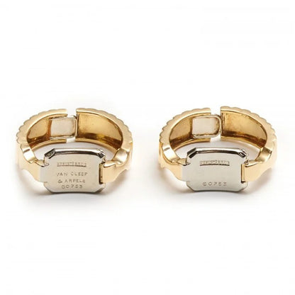 Van Cleef and Arpels 18ct Gold Stirrup Cufflinks