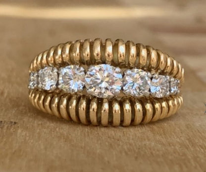 Van Cleef and Arpels Diamond 18ct Gold Ring