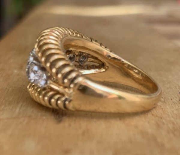 Van Cleef and Arpels Diamond 18ct Gold Ring