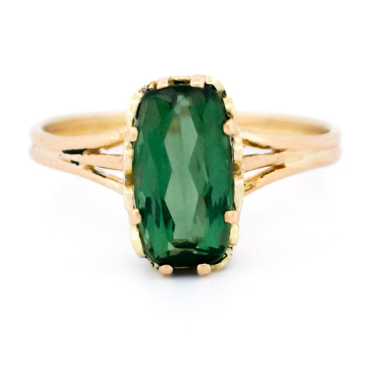 Victorian Antique 2.30ct Tourmaline Ring