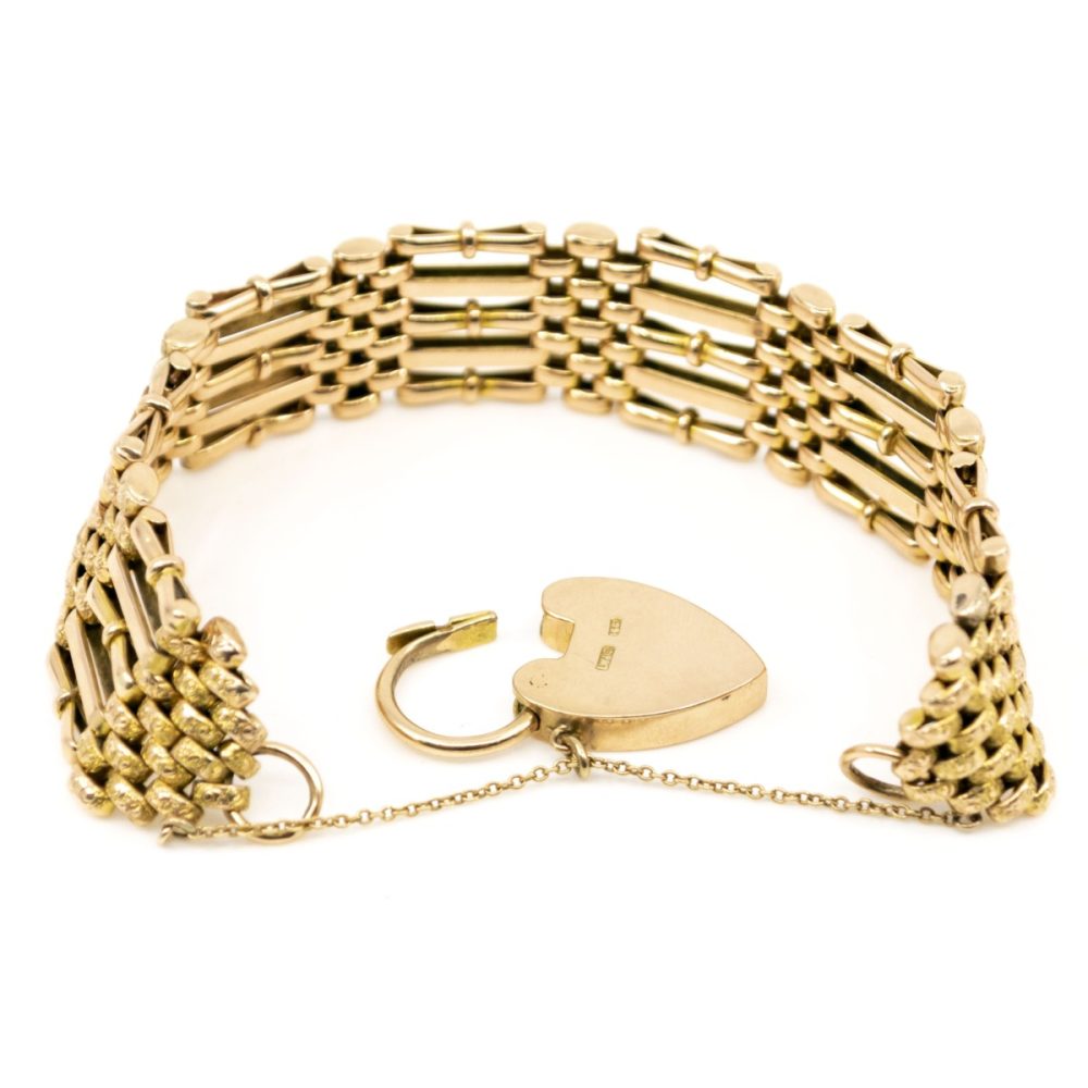 Victorian Gold Gate Bracelet