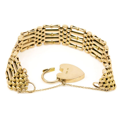 Victorian Gold Gate Bracelet