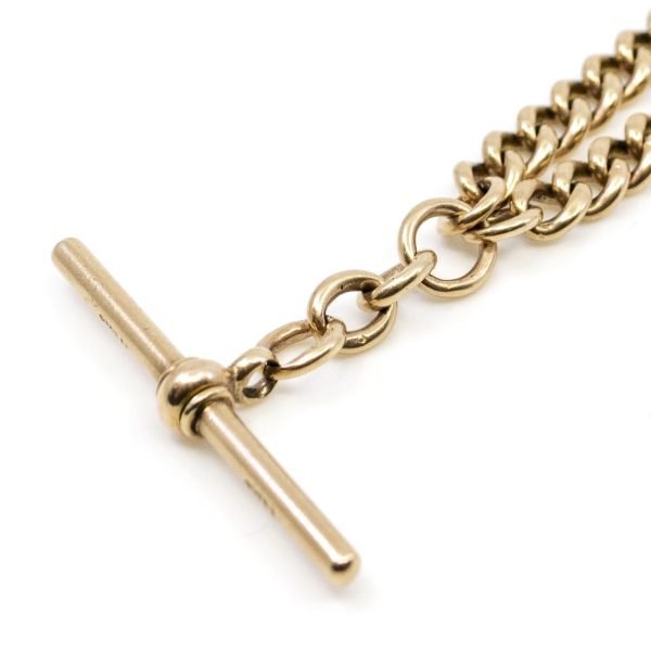 Victorian Gold Watch Chain Necklace