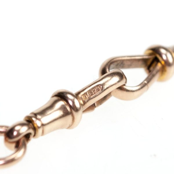 Victorian Gold Watch Chain Necklace