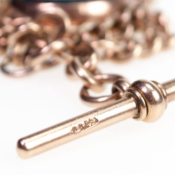 Victorian Gold Watch Chain Necklace