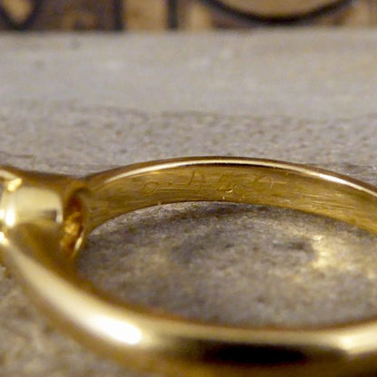 Vintage 0.45ct Diamond Claw Set Solitaire Ring